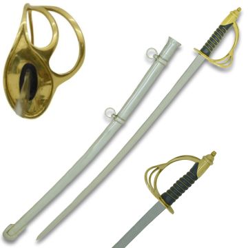 Medieval Warrior US Cavalry Saber With Scabbard IN-813